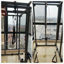 가정용 홈짐 케이블크로스오버 가슴운동 용품 세트