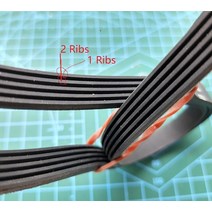 컨베이어 벨트PJ360 고무 컨베이어 벨트 드라이브 립, 02 5 ribs_04 PJ390_01 1 개