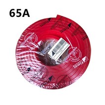 50mm * 9mm 한 롤 플랫 샤프 3.66M 헤드 실크 스크린 인쇄 스퀴지 고무 블레이드 잉크 스크레이퍼 보드, 01 65A_02 Flat Head