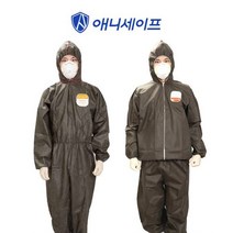 애니세이프 일회용방진복 보호복 오일복 레벨D방호복 SBW-J100 / SMS-J200 / SMS-J220 / SF-J300, L, 화이트