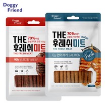 노령견용 말랑한 저염식 육포 2종 6봉 당뇨관리 애견용품샵 강아지건강음식 훈제간식
