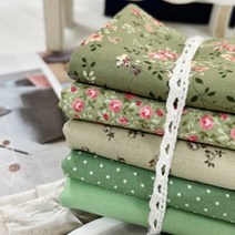 더패브릭 원단패키지 그린마켓 5종 [1/4마]-52073