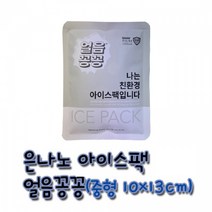 중형 항균 얼음꽁꽁 친환경 아이스팩 BOX(150개)/은나노 냉찜질, 150개