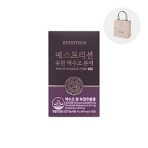 유한백수오 퓨어 프리미엄 갱년기 추천 (30일분)/쇼핑백, 단품, 단품