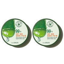 더샘 제주 생생 알로에 수딩 젤 99% 300ml x 2개, 1개