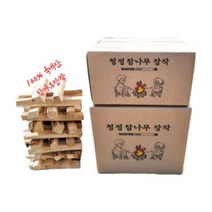 청정챔프 청정 참나무 장작 숯불구이 캠핑용 불멍 마른장작 10kg / 20kg, 국산참나무장작15kg+리치참숯2kg