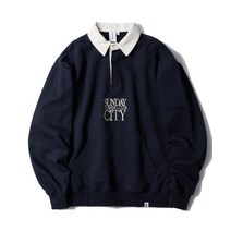 [빠른출고]/어반디타입 [23SS Ver] LT431러닝클럽 럭비 맨투맨네이비 LT431Running Club rugby Sweat shirtNavy
