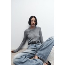 독일 자라 ZARA 스퀘어 버클 가죽 벨트 - 색상: 블랙 620903