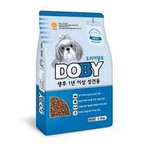 닥터도비 강아지 소형견 사료 어덜트 2.5kg 특별식_230113EA, 쿠팡 본상품선택
