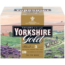 Yorkshire Tea 골드 티백 요크셔 차 영국홍차직구 160개, 17개