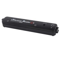 음식 부엌 가정을 위한 진공 실러 기계 다 형태 원터치, 373mmx70mmx80mm, 검은색
