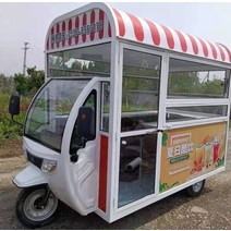 스낵카 커피트럭 전동 푸드트럭 다기능 전기 삼륜 프라이드 치킨 바베큐 조림 야채 매운, 설계 보증금 공식 표준 구성