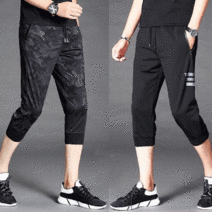 끌리시아 남성 밀리터리 트레이닝 쿨 7부 조거 팬츠 바지 P02