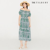 더틸버리 스모킹 티어드 퍼프 원피스 TM7N0OP01