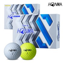 GOLFZON 혼마골프 혼마 TW-S 골프공_3피스, 화이트_12알