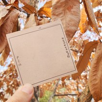 윤동주 육필 원고 빈티지 메모지 5개 묶음 세트 예쁜 의미있는 기념 디자인 문구 굿즈, 단일제품
