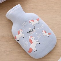 뜨거운 물 보온 물주머니 350ml 휴대용찜질기 핫팩