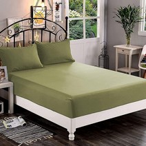 Elegant Comfort 프리미엄 호텔 품질 매트리스 커버 1장 고급스럽고 부드러운 1500수 이집트산 침구 최대 40.6cm 높이 딥 포켓 주름 및 변색 방지
