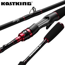 로프플로우 운동 헬스 등산 kastking max steel rod 탄소 스피닝 캐스팅 낚싯대 1.80m 2.13m 2.28m 2.4m 베이스 파이크 낚시용 베이트 캐스팅 로드, 3-3.9m