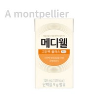 메디웰 고단백 활력플러스 균형영양식, 120ml, 48개
