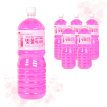 제주한라산업 제주 벚꽃워셔액, 6개, 1.8L