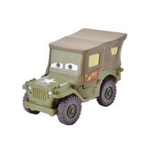 Disney Pixar Cars 3 Cars Lightning McQueen Francesco 킹 칙 cks 스 메이터 155 다이 캐스트 금속 합금 장난감 자동차 모델 키즈 선물, (200004870)Sarge