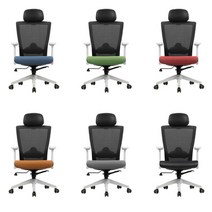 등받이 각도자유 컴퓨터 책상의자 공부의자 가성비좋은 고등학생의자 고시생의자, 메쉬의자블랙 WB타입 그레이a2