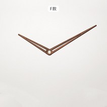 목재기계부품 목공기계 부품 Good Luck Walnut Wall Clock Pointer DIY Hour Hand Minute Second Parts 12, 02 F