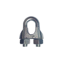 와이어 클립 3/4 와야 크립 로프 고정 주물 유볼트 철 돼지발톱 연결 부속 클램프, A. 철 와이어클립