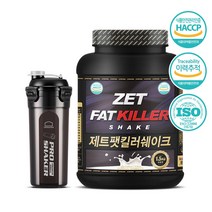 제트팻킬러쉐이크 1.5kg 쿠키앤크림 단백질 식사대용쉐이크 파우더 맛있는 식단 음식 한끼 보조제