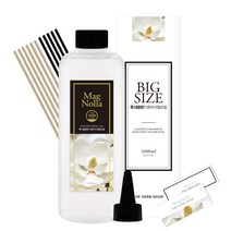 더허브샵 특대용량 디퓨저 리필오일, 목련, 1000ml, 1개