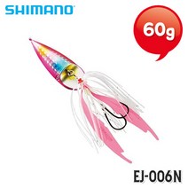 시마노 EJ-006N 60g 레드 스포터 타이라바 참돔 붉바리채비 염월루어, 04T-435217