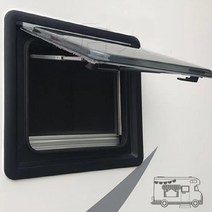 씨티밴 캠핑카 창문 카라반 이중창 암막 50x50