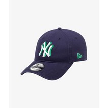 NEW ERA 무료반품 더블 로고 뉴욕 양키스 언스트럭쳐 볼캡 네이비 940UNST DOUBLE LOGO NEYYAN NVY 13338502