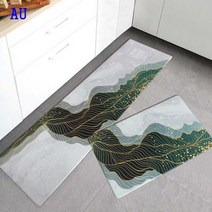 SKANDSALO 북유럽 PVC 싱크대 주방매트 발매트 특대 현관 깔개, AU_45x150cm