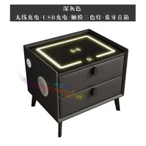 이탈리아 정리 스탠드 럭셔리 메이크업 센터 스마트 화이트 우드 사이드 테이블 소박한 서랍 Muebles 거실 가구, multifunctional 10_45x40x45.5c
