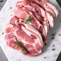 1등급 한돈 돼지 목살 500g 1kg 한돈목살 돼지고기 수육 돼지목살 스테이크 오늘저녁메뉴 돼지고기 수육, 1cm