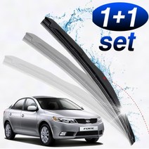 포르테 쿱 와이퍼 600mm 500mm 세트포르테쿱와이퍼 포르테쿱용품 포르테쿱튜닝 하이브리드와이퍼 자동차와이퍼 자동차용품 차량용품, 본상품