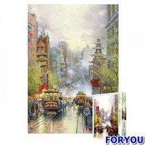 ForU584 피스 직소퍼즐 낭만의거리 샌프란시스코 조각퍼즐 퍼즐 별자리퍼즐 피스퍼즐, 상세페이지 참조, 상세페이지 참조