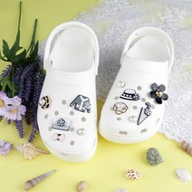 [크록스] 입체 진주 보석 11pcs 세트 LXRY-001