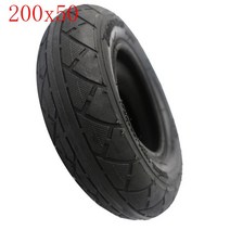 200x50 전기 스쿠터 타이어 휠 Hub8 quot스쿠터 인플레이션 자동차 알루미늄 합금 공압, [02] outer tire