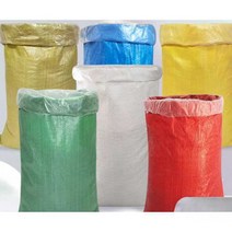 폐기물 마대 자루 항공 pp 포장 인테리어 공사 100장, 주문시 색상기재 65x110(40매)