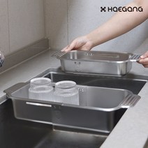 길이조절 스텐 식기건조대, 길이조절 스텐 식기건조대_M, 길이조절 스텐 식기건조대_M