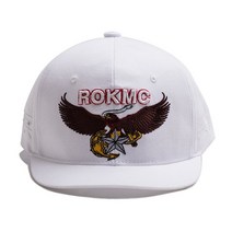 마린마크포 마린짧은챙 흰색 야광 캡모자