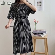 드넬 나염패턴쿨링원피스DO12283A