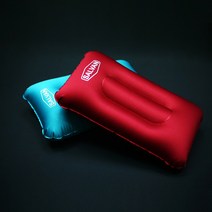 살반 캠핑베개 백패킹 초경량 에어베게, 와인