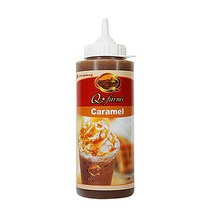 큐팜스 토핑용 카라멜 소스 500g 15개(1박스), 단품