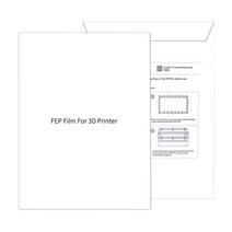 N0HC FEP 필름 280x200x0.15mm 호환 Anycubic 광자 모노 X 복사기 7 Miniq 등 UV 수지 3D 프린터 2PCS, 한개옵션0