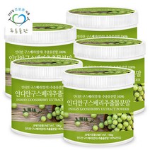 푸른들판 인디안구스베리 암라 추출물 분말 190gx5통 비타민C, 단품, 190g