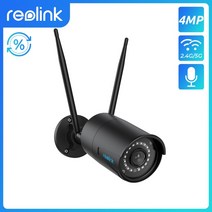 무선홈캠 강아지홈캠 PTZ카메라 IP카메라 홈캠 펫캠 Reolink 보안 보호 스마트 홈 감시 와이파이 AI 모션 감지 5MP, 1.Refurbished RLC 410W